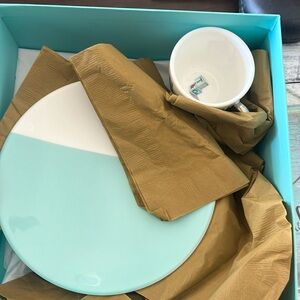 NEW Tiffany & Co. Bear and Block 3 pc set